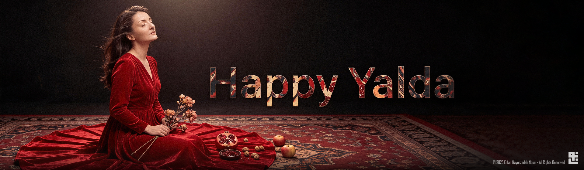 Red Night of Yalda — A CGI & AI Visual Narrative